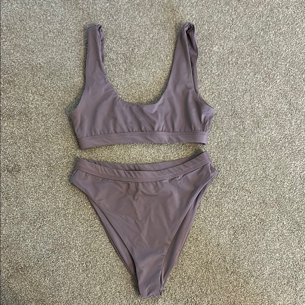 Dippin' Daisy's Purple Bikini Classic Swimwear